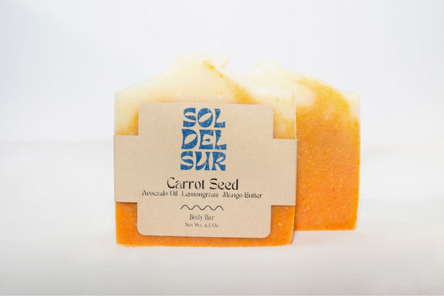 Carrot Lemongrass Body Bar