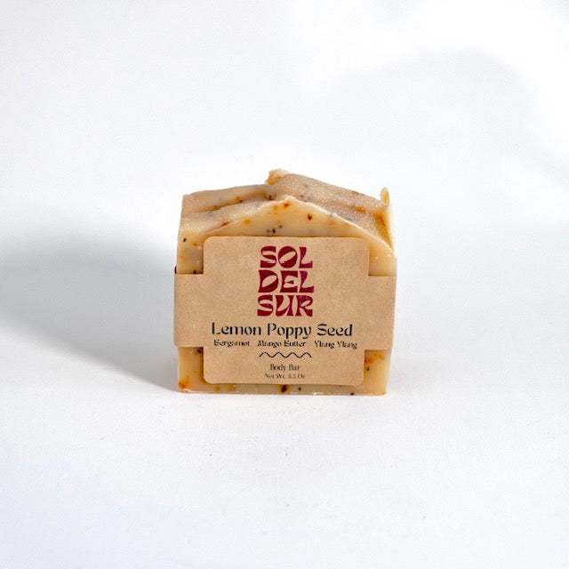 Lemon Poppy Seed Body Bar