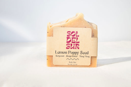 Lemon Poppy Seed Body Bar